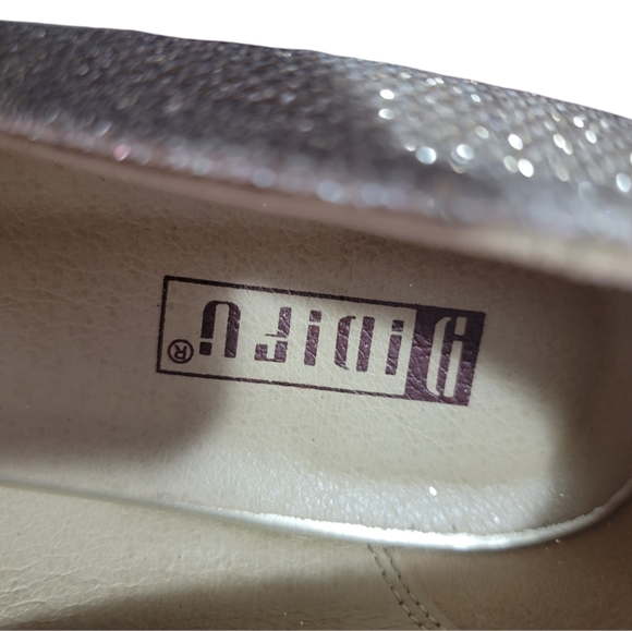 Sparkling COOL wedges sz 7.5 - Picture 3 of 7